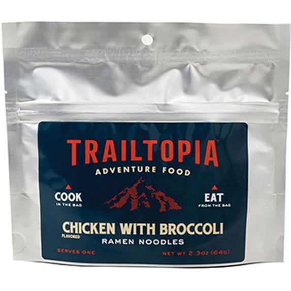 Trailtopia 704055 Chicken & Broccoli Ramen Noodles