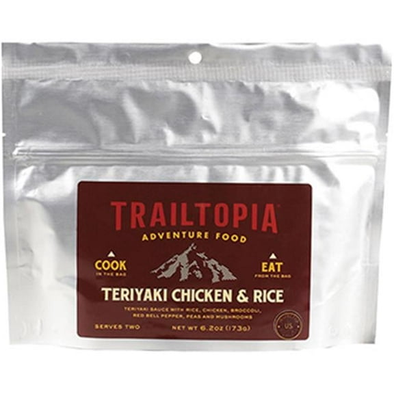 Trailtopia 704062 Teriyaki Chicken & Rice