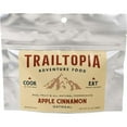 thumbnail image 1 of Trailtopia Oatmeal Apple Cinnamon Oatmeal Meals - Delicious and Nutritious Trail Food for Outdoor Adventures, 1 of 2