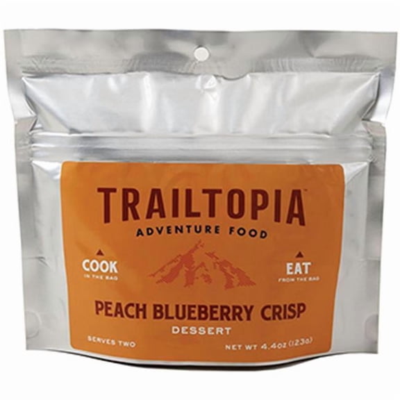 Trailtopia Desserts Peach Blueberry Crisp: Delicious Backcountry Treats