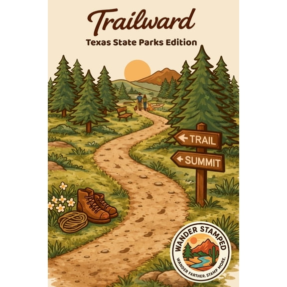 Trailward: Texas State Parks Edition, (Paperback)