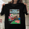 thumbnail image 1 of Train And REO Speedwagon Summer Road Trip 2024 Concert Tour Classic Rock Unisex T-Shirt, Size Up to 5XL, 1 of 2