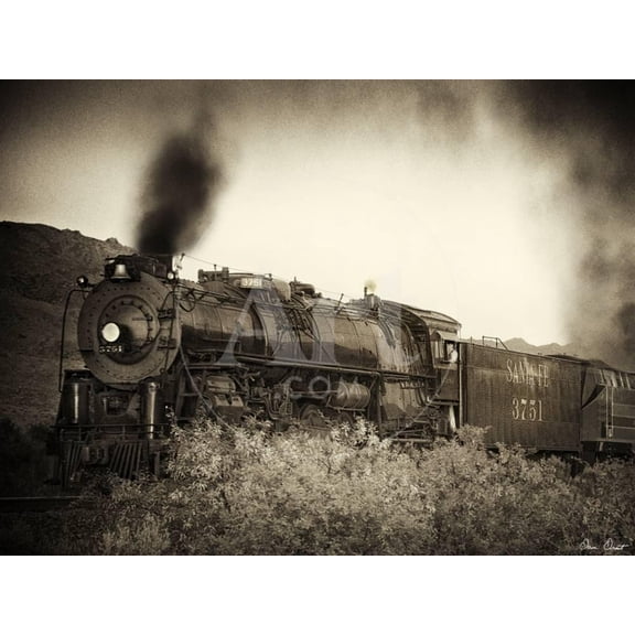Train Arrival I, Transportation Unframed Photographic Print Wall Art by David Drost Sold by ArtCom