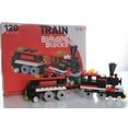 thumbnail image 1 of Train Building Blocks 120 Piece Engine and Car, 1 of 2