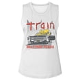 thumbnail image 1 of Train Bullet Proof White Women's Muscle T-Shirt, 1 of 2