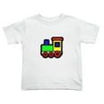 thumbnail image 1 of Train Cartoon Funny Toddler T-Shirts for Boys Girls (White, Youth XL), 1 of 5