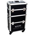 thumbnail image 1 of Train Case 4 Tier , NYX Makeup Artist Train Case 4 Tier , Cosmetics Makeup - Pack of 3 w/ SLEEKSHOP Teasing Comb, 1 of 1