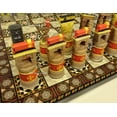thumbnail image 1 of Train Chess Pieces Set W/ Mosaic Design Board 14" Steam vs Diesel Engine Trains, 1 of 8