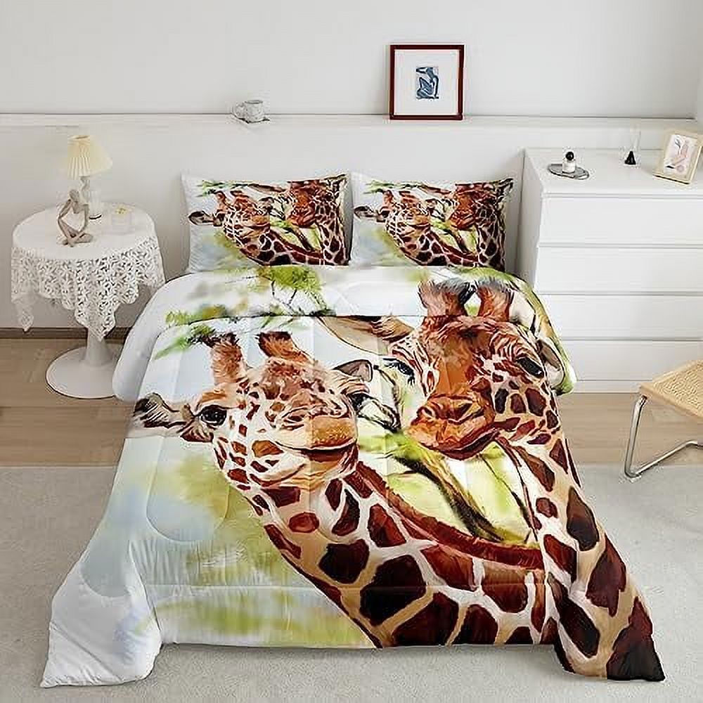 Train Comforter Set for Boys Cute Cartoon Train Aircraft Bedding Twin