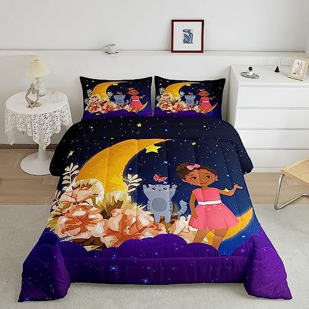 Train Comforter Set for Boys Cute Cartoon Train Aircraft Bedding Twin