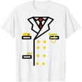 thumbnail image 1 of Train Conductor Adult & Kids - Funny Halloween Costume T-Shirt men and women can wear, black, white, gifts, 1 of 4