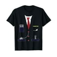 thumbnail image 1 of Train Conductor Costume Funny Halloween Gift Train Fans T-Shirt Black Tee, 1 of 5