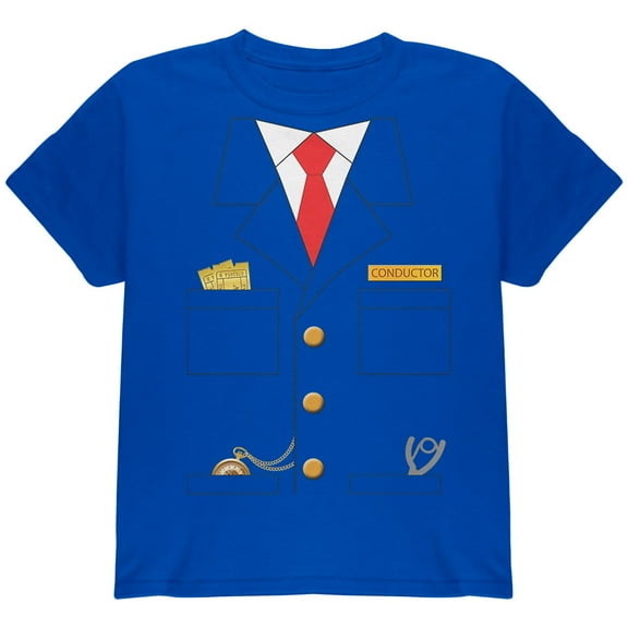 Train Conductor Costume Royal Youth T-Shirt