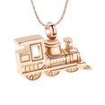 thumbnail image 1 of Train Cremation Jewelry for Ashes Holder Pendent for Ashes and Chain Urn Necklace for Ashes of Loved One, 1 of 6