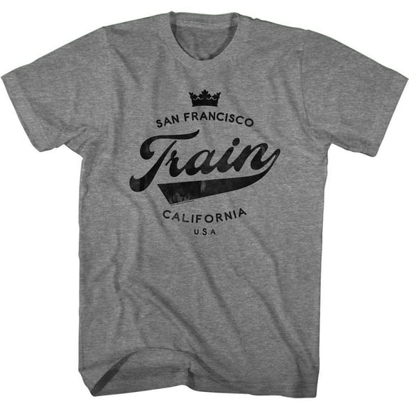Train Crown Graphite Heather Adult T-Shirt
