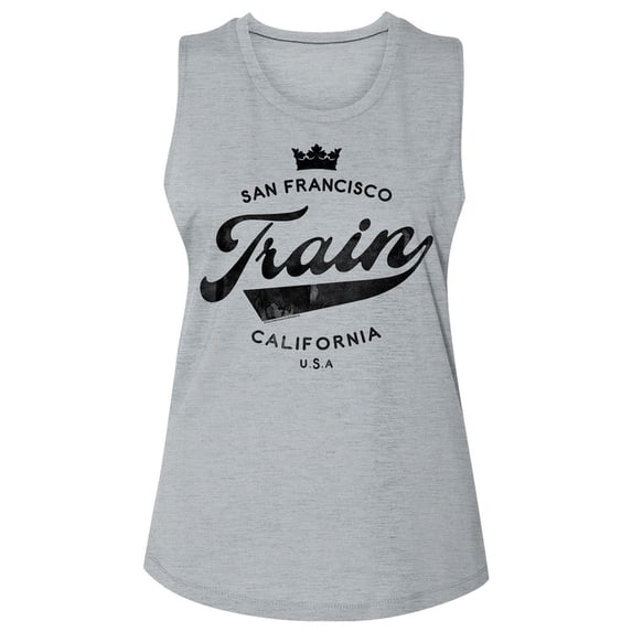 Train Crown Platinum Women's Muscle T-Shirt