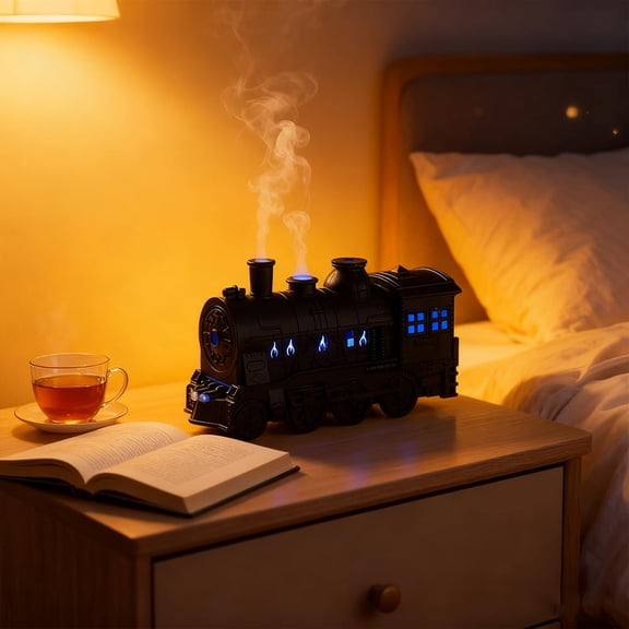 Train Diffuser Essential, Steam Train Diffuser, 300ml Train Diffusers for Home