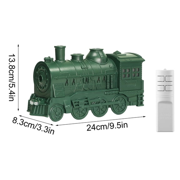 Train Diffuser & Humidifier with Color LED Lights with Large Room Remote Control Aromatherapy Diffuser, Whisper-Quiet, for Christmas,Home Office Yoga Room Relaxation Decor