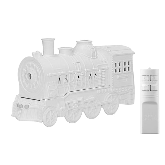 Train Diffusers for Essential Oils, 300ml Plastic Remote Control Humidifier, 8W Low Power Quiet, Large Room Remote Control Aromatherapy Diffuser, with Night Light for Bedroom Desk