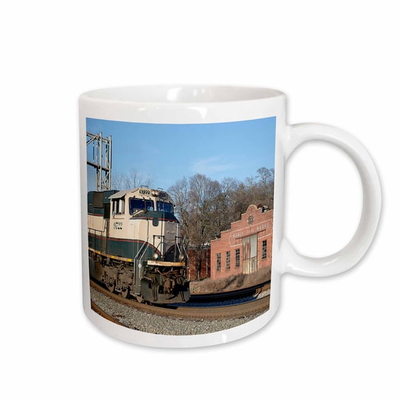 3drose, Train Downtown Dalton, 15oz Mug