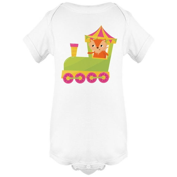 Train Driver Fox Bodysuit Infant -Image by Shutterstock,  6 Months