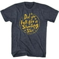 thumbnail image 1 of Train Drops of Jupiter Lyrics Navy Heather Adult T-Shirt, 1 of 2