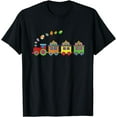 thumbnail image 1 of Train Easter Egg Hunting Cute Railroad Spring Boys Girls T-Shirt, 1 of 3