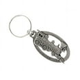 thumbnail image 1 of Train Engine Jupiter Keychain, Utah, Locomotive, Key Fob, Key Ring, Keys, Zipper Pull, Luggage Tag, Backpack, Pewter, Over 300 Keychains Designs, Handmade in the USA A245KC, 1 of 6