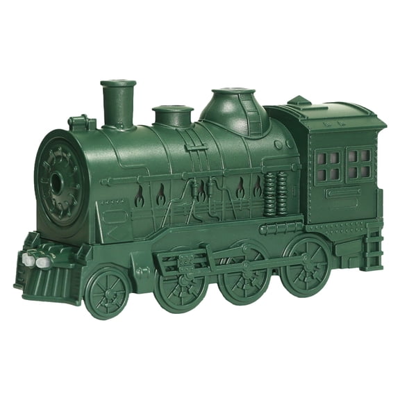 Train Essential Oil Diffuser Humidifier 300ml,Cool Mist Aromatherapy Diffuser with 4 Color LED Night Light Remote Control,Quiet Desk Humidifier for Home Bedroom(Green)