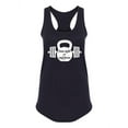 thumbnail image 1 of Train Hard Workout Design Tank Women -Image by Shutterstock, Female Small, 1 of 4