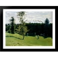 thumbnail image 1 of Train In The Country 36x28 Large Black Wood Framed Print Art by Claude Monet, 1 of 2