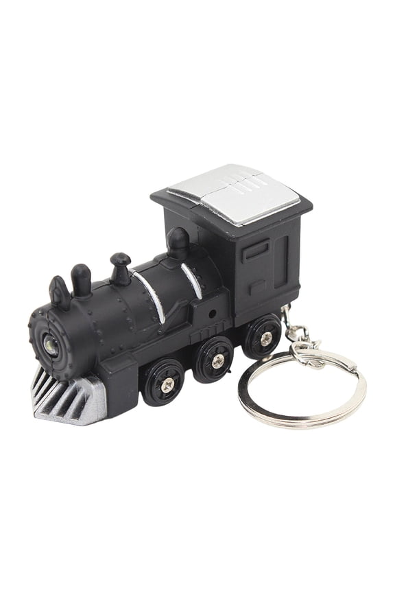 Train Keychain Decorative Keychain Train Pendant Ornaments Bag Charm Decorations Car Key Chain with Sound
