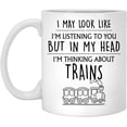 thumbnail image 1 of Train Mug, Train Gift, Funny Train Mug, Gifts For Trainspotter, Trainspotting Gifts, Railway Gifts For Men, Him, Railroad Trains Mug 11oz, 1 of 1