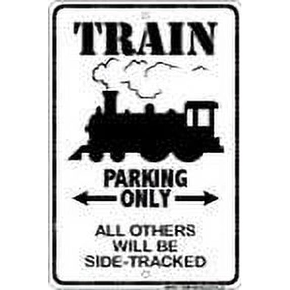 Train Parking Sign