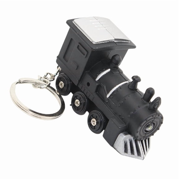 Train Pendant Keyring Decorative Keychain Hanging Ornaments Car Key Chain