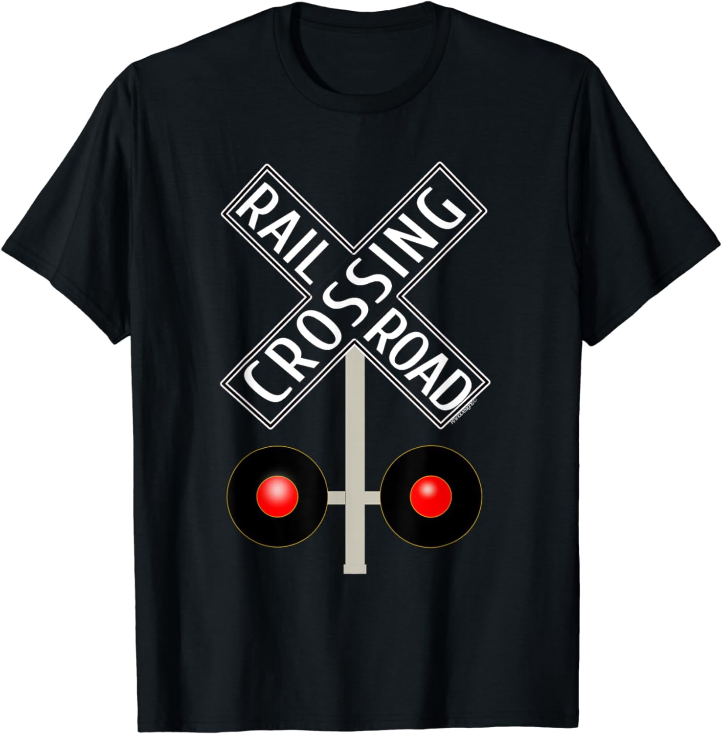 Train Railroad Crossing With Lights Road Sign T shirt Walmart train-railroad-crossing-with-lights-road-sign-t-shirt-walmart