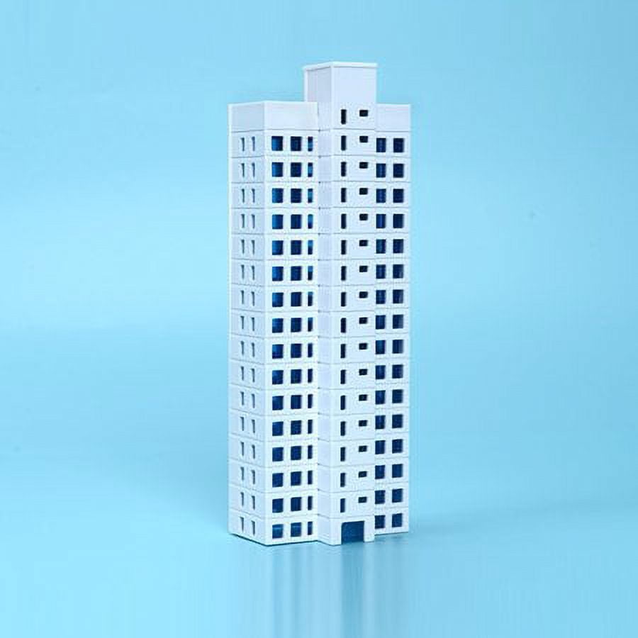Train Railroad N Scale Building Model Office Apartment Building DIY ...