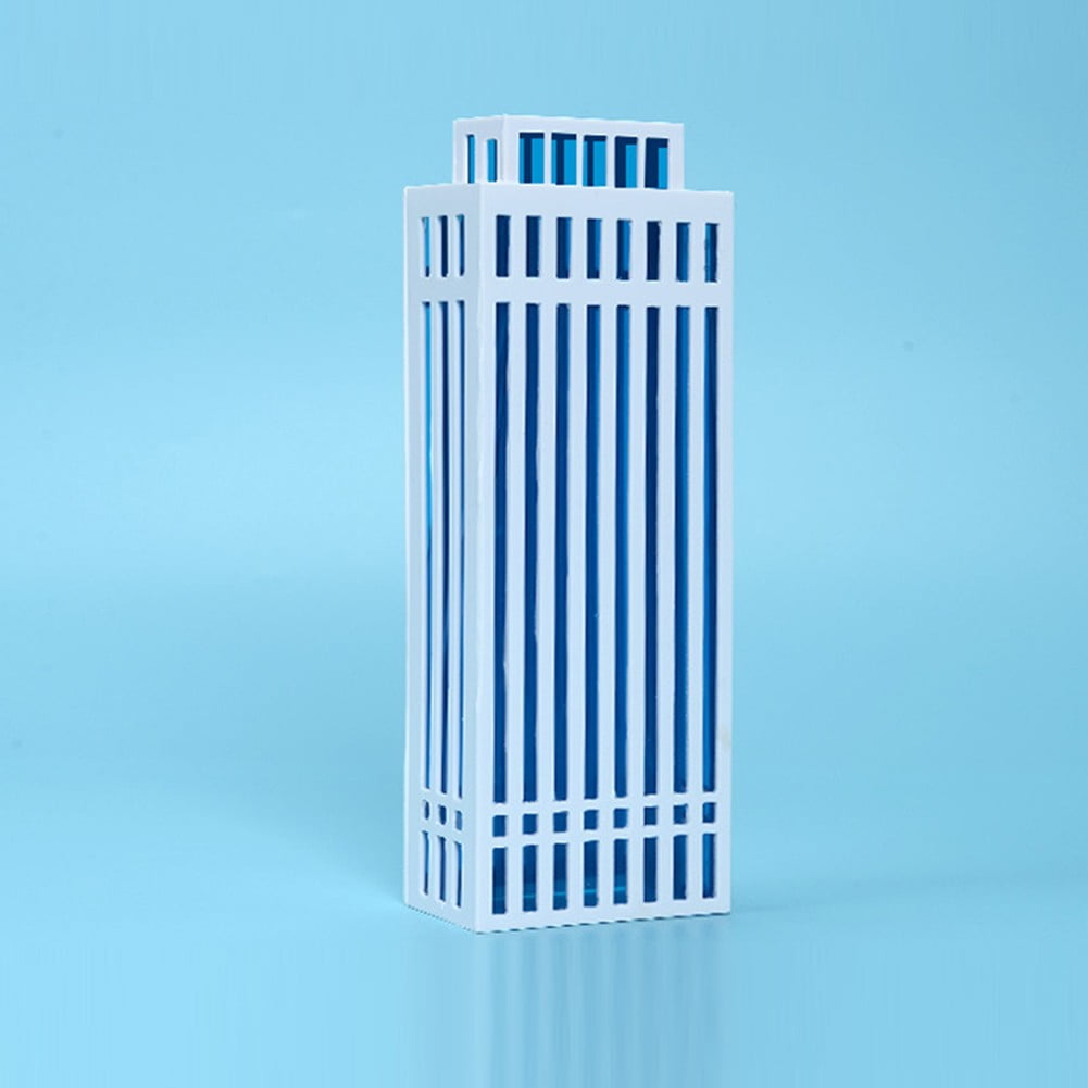 Train Railroad N Scale Building Model Office Apartment Building Diy Model 1150