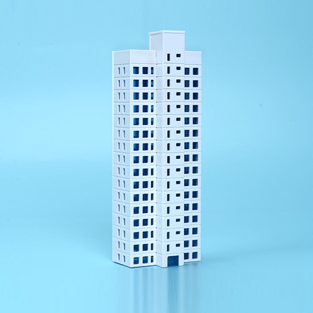 Train Railroad N Scale Building Model Office Apartment Building Diy Model 1150
