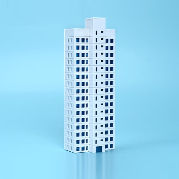 Train Railroad N Scale Building Model office Apartment Building DIY Model :150