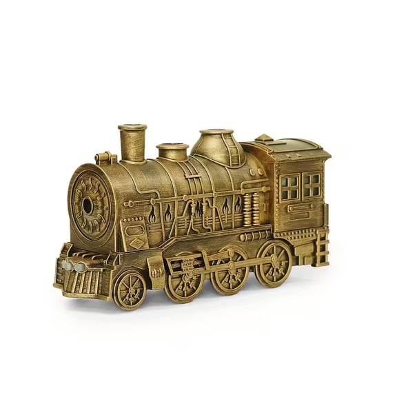 Train Shape Aromatherapy Diffuser with Remote Control - 10.14 oz Capacity for Bedroom, Office, and Hotel Use