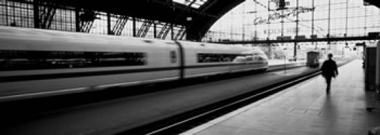 Train Station Cologne Germany Canvas Art - Panoramic Images (36 x 13)