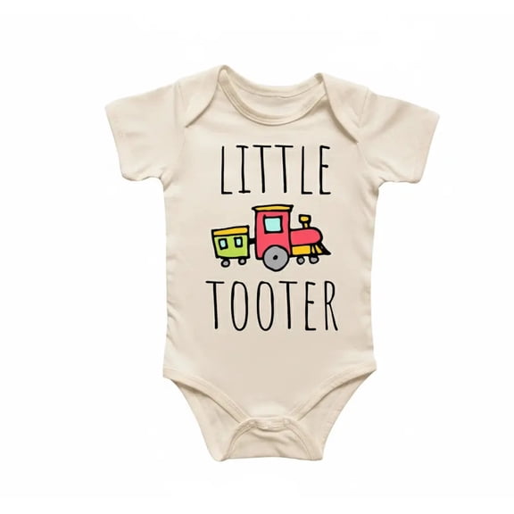 Train Tooter Newborn Baby Bodysuit