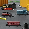 thumbnail image 1 of Train Toys Small Alloy Retro Simulation Steam Pull Back Train Model Die cast Locomotive for Boys Girls Birthday Party Favor Classroom School Reward Gifts, 1 of 5