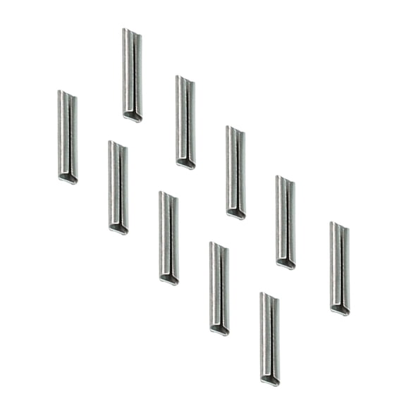 Train Track Metal Connectors 10Pcs High Strength Rails Joiners Train Track Accessories for Smoothly Operations