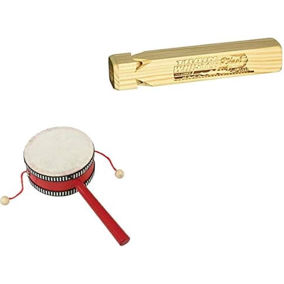 Train Whistle with Monkey Drum