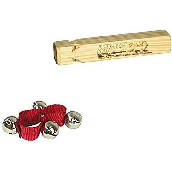Train Whistle with Red Wrist Bell