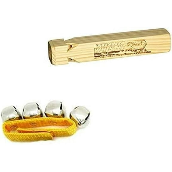 Train Whistle with Yellow Wrist Bell