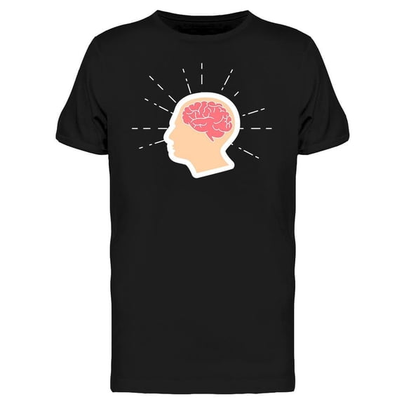Train Your Brain Icon T-Shirt Men -Image by Shutterstock, Male x-Large