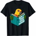 Train Your Human I Book Parrot I Jenday Conure Literature T-Shirt, Size ...